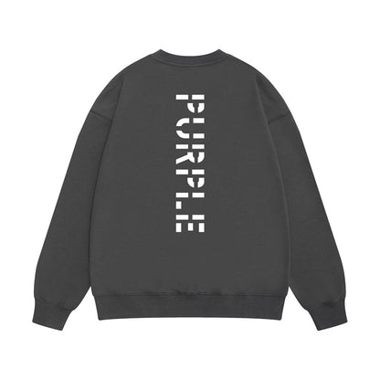 SALL Purple Fashion sweatshirts