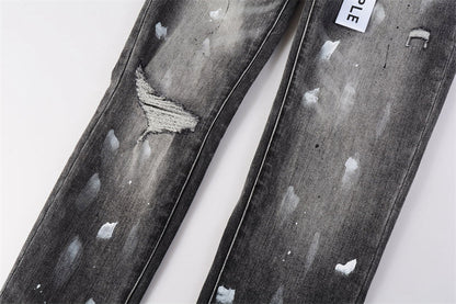 SALL Purple Fashion jeans 9032