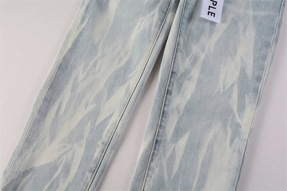 SALL Purple Fashion jeans 7017