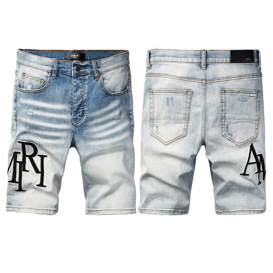 SALL AMIRI  Fashion Denim shorts 6009