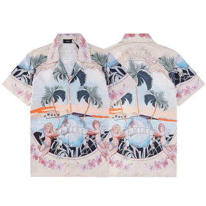SALL AMIRI silk shirt