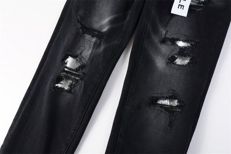 SALL Purple Fashion jeans 9001