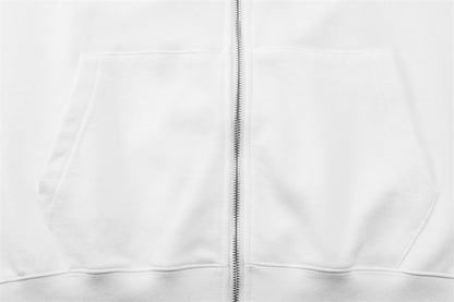 Chrome Hearts Graphic Zip-Up Hoodie
