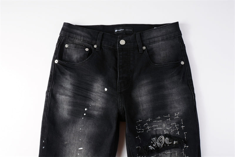 SALL Purple Fashion jeans 9099