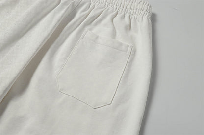 Chrome Hearts Distressed Cotton Shorts | Luxury Streetwear