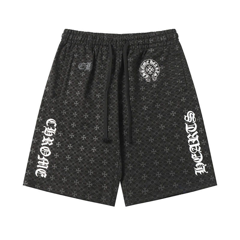 Chrome Hearts Distressed Cotton Shorts | Luxury Streetwear
