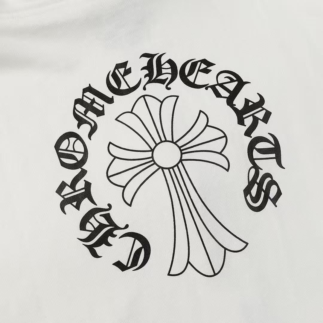 Chrome Hearts Graphic Zip-Up Hoodie