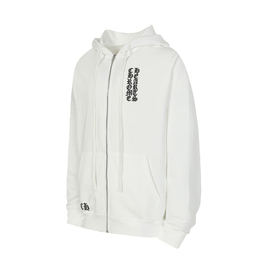 Chrome Hearts Graphic Zip-Up Hoodie