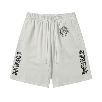 Chrome Hearts Distressed Cotton Shorts | Luxury Streetwear