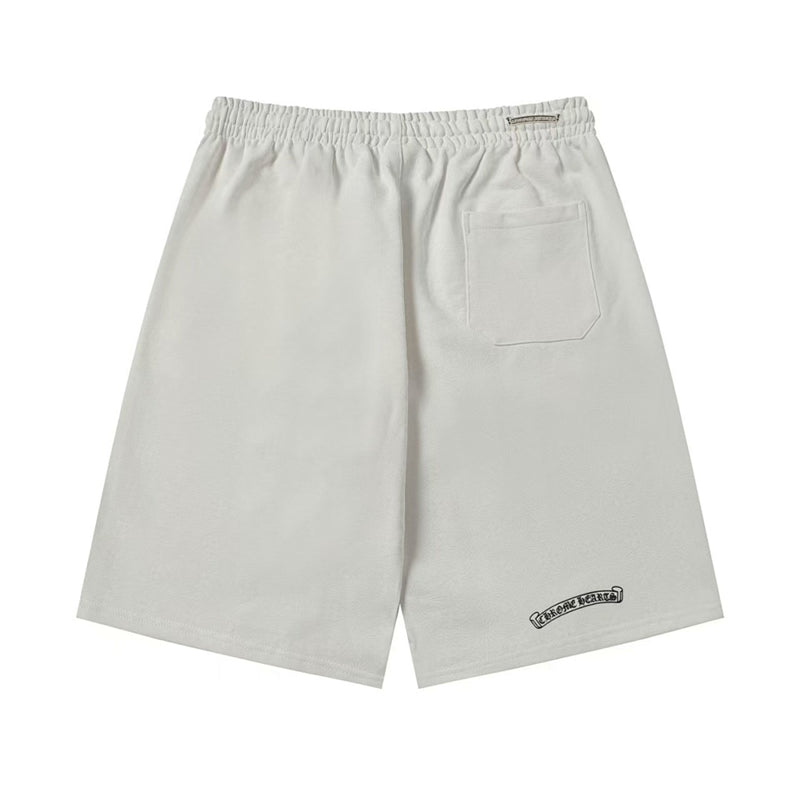 Chrome Hearts Distressed Cotton Shorts | Luxury Streetwear