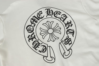 Chrome Hearts Graphic Zip-Up Hoodie