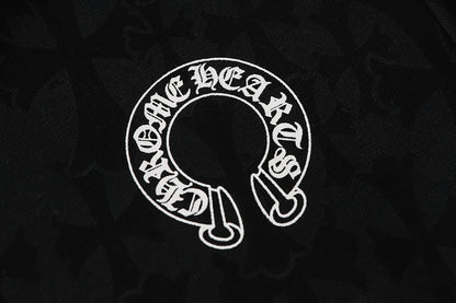 Chrome Hearts Graphic Zip-Up Hoodie