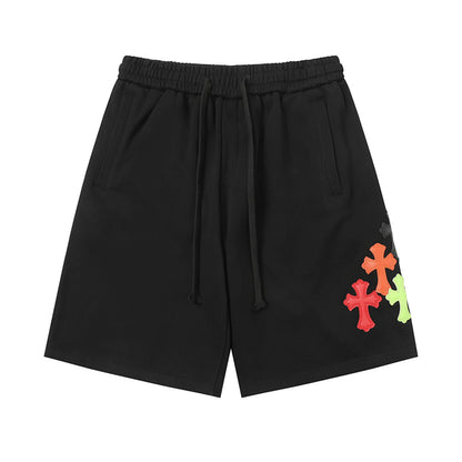 Chrome Hearts Distressed Cotton Shorts | Luxury Streetwear