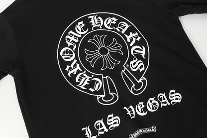 Chrome Hearts Graphic Zip-Up Hoodie