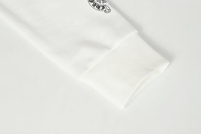 Chrome Hearts Graphic Zip-Up Hoodie