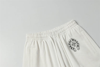 Chrome Hearts Distressed Cotton Shorts | Luxury Streetwear