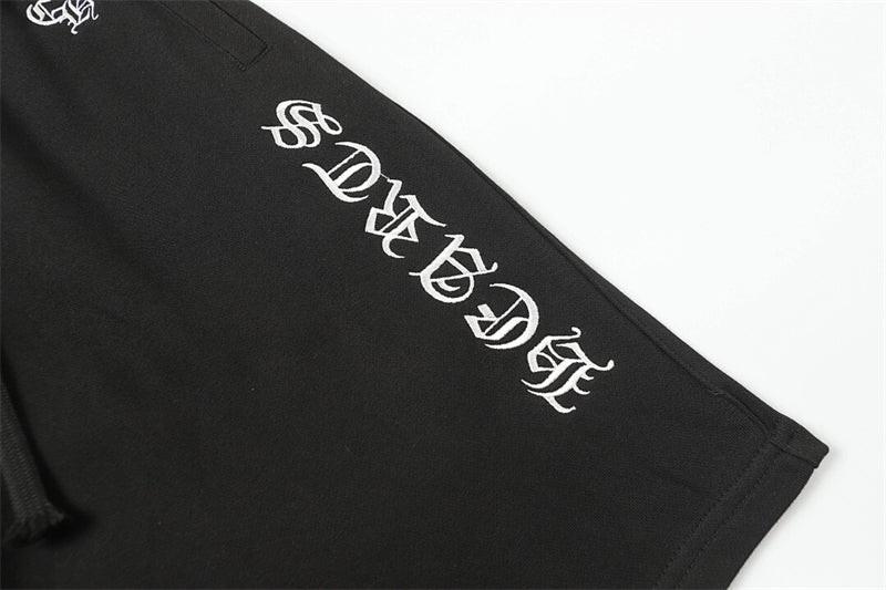 Chrome Hearts Distressed Cotton Shorts | Luxury Streetwear