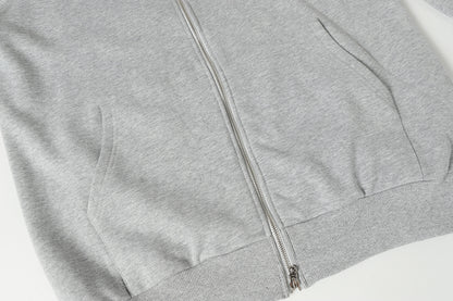 Chrome Hearts Graphic Zip-Up Hoodie