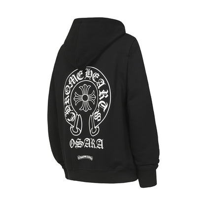 Chrome Hearts Graphic Zip-Up Hoodie