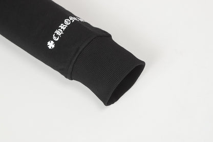 Chrome Hearts Graphic Zip-Up Hoodie