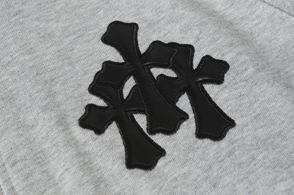 Chrome Hearts Graphic Zip-Up Hoodie