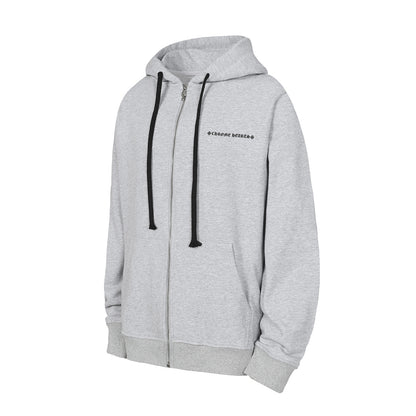 Chrome Hearts Graphic Zip-Up Hoodie