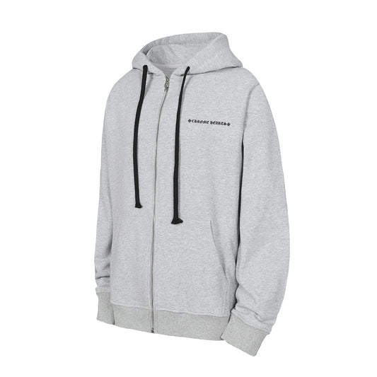 Chrome Hearts Graphic Zip-Up Hoodie