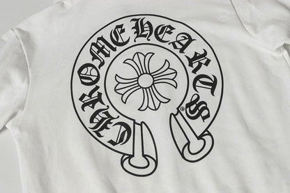 Chrome Hearts Graphic Zip-Up Hoodie