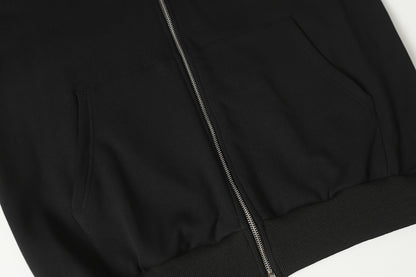 Chrome Hearts Graphic Zip-Up Hoodie