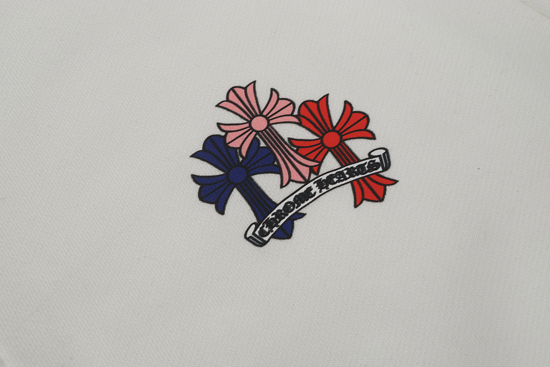 Chrome Hearts Graphic Zip-Up Hoodie