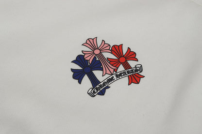 Chrome Hearts Graphic Zip-Up Hoodie