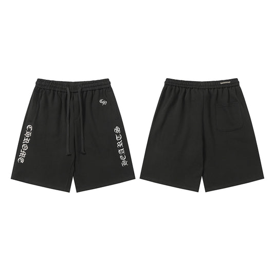 Chrome Hearts Distressed Cotton Shorts | Luxury Streetwear
