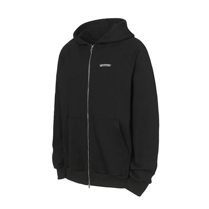 Chrome Hearts Graphic Zip-Up Hoodie