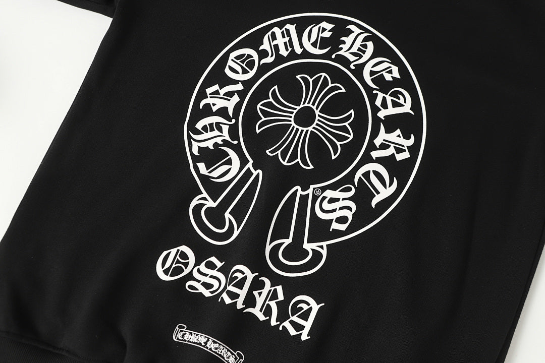 Chrome Hearts Graphic Zip-Up Hoodie