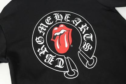 Chrome Hearts Graphic Zip-Up Hoodie