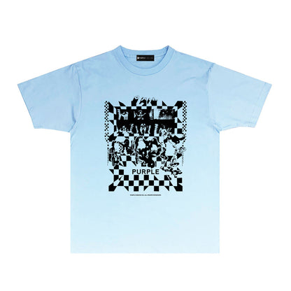 SALL Purple Fashion T-shirt