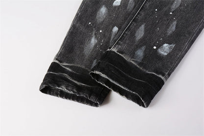 SALL Purple Fashion jeans 9032