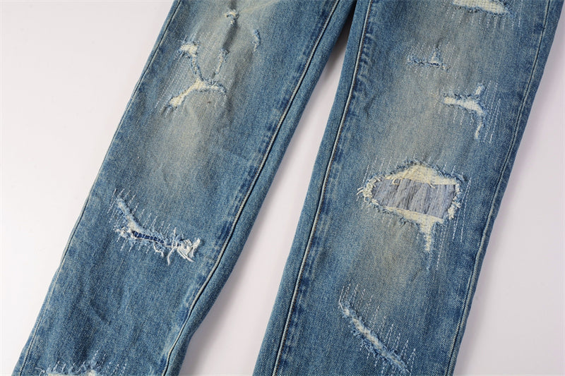 SALL Purple Fashion jeans 9073