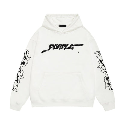 SALL Purple Fashion sweatshirts