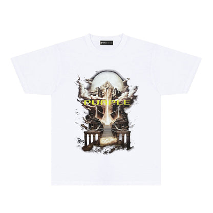 SALL Purple Fashion T-shirt