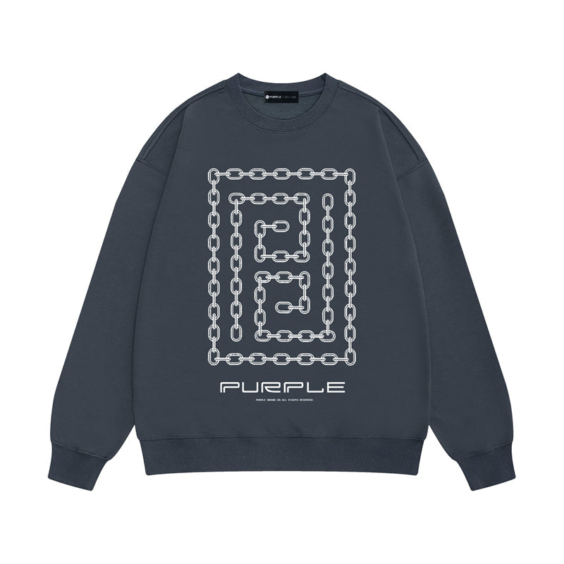 SALL Purple Fashion sweatshirts