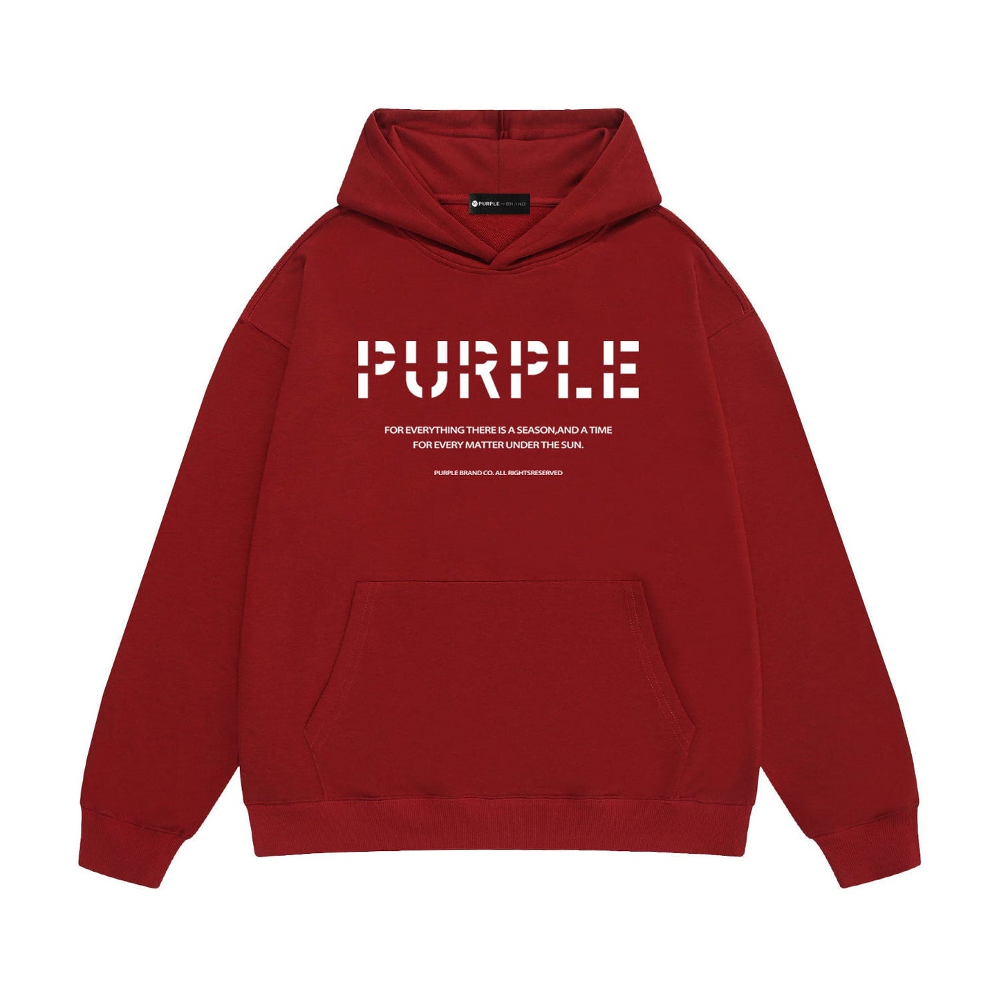 SALL Purple Fashion sweatshirts