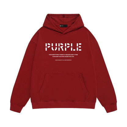 SALL Purple Fashion sweatshirts
