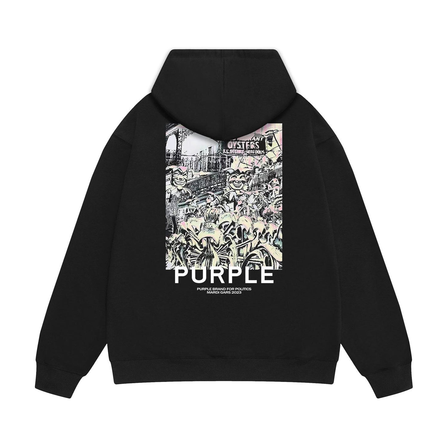 SALL Purple Fashion sweatshirts