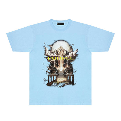 SALL Purple Fashion T-shirt