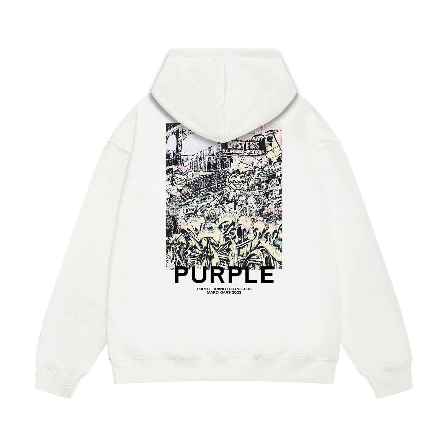 SALL Purple Fashion sweatshirts