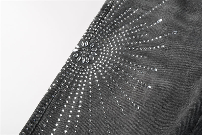 SALL Purple Fashion jeans 9123