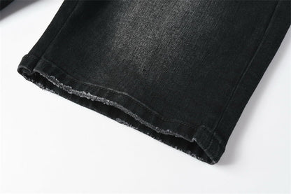 SALL AMIRI  Fashion Denim shorts 6005