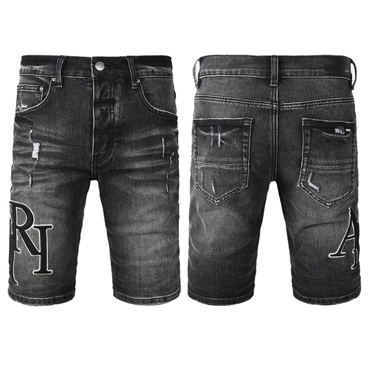 SALL AMIRI  Fashion Denim shorts 6004