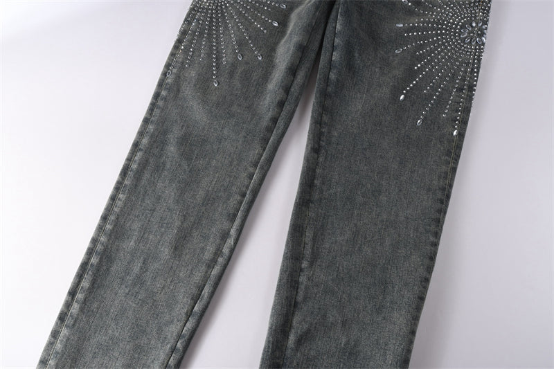 SALL Purple Fashion jeans 9122